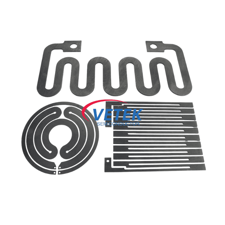 हॉट झोनसाठी सानुकूलित ग्रेफाइट हीटर